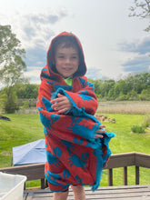 Load image into Gallery viewer, Crab towel hood