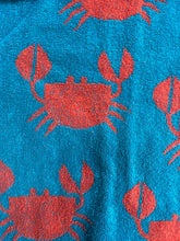Load image into Gallery viewer, Crab towel hood