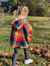 Load image into Gallery viewer, Flannel poncho
