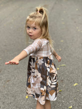 Load image into Gallery viewer, Leaves with plaid