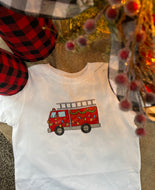 Holiday fire truck