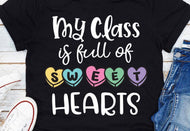 My class is full of sweet hearts