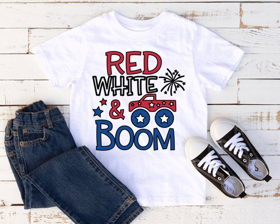 Red white and boom