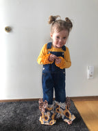 Sunflower overalls