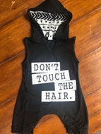 Don’t touch the hair romper